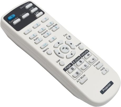 AIDITIYMI Projector Remote for Epson PowerLite, BrightLink Models