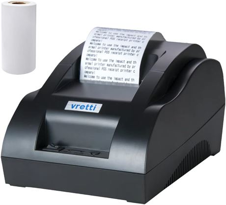 vretti Thermal Receipt Printer, 58mm USB