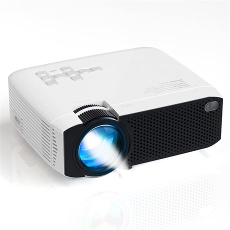 Mini Home Projector 1080p Supported 180" Display Kids Portable Movie Projector