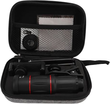 Objectif Téléphoto HD 28x + Fisheye 198° pour Smartphone