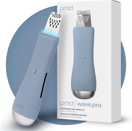 PMD Wave Pro Skin Spatula with SonicGlow for Deep Pore Cleansing