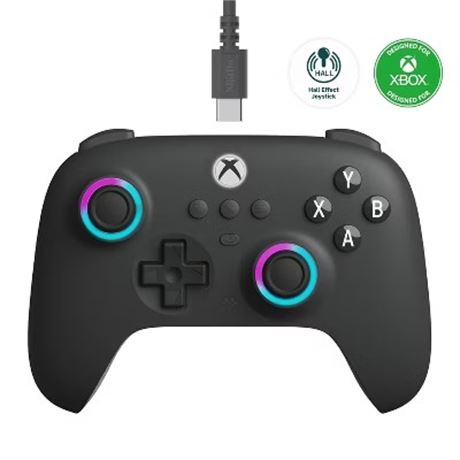 8BitDo Ultimate C Wired Controller for Xbox - Dark Gray+ Game Pass Code