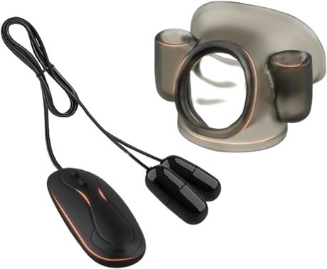 Anneau Vibrant Pénis Télécommande 10 Modes Masturbateur Jouet Sexuel Homme