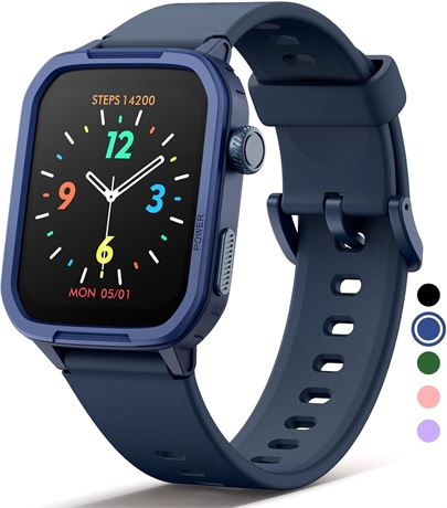 Montre connectée Mgaolo enfant étanche podomètre sommeil Android/iOS