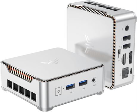 KAMRUI GK3 Plus Mini PC 16GB RAM 512GB SSD Alder Lake N95 Triple Display