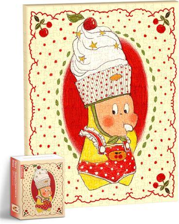 Puzzle PieceRelax 366 Pcs Cupcake Mur Décoratif Salon