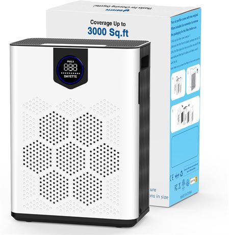 Dayette Purificateurs d'air pour maison jusqu'  3000 m , HEPA H13