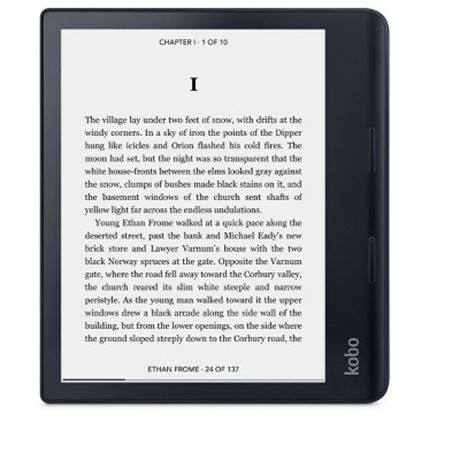 Kobo Sage 8" 32GB Waterproof eReader with Audiobook Support