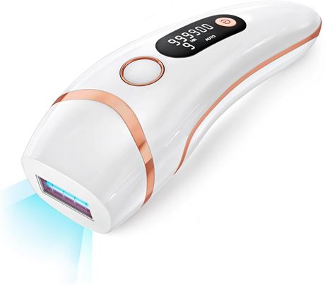 LAORICI Épilateur Laser IPL 3-en-1 Refroidissement Glace Femme Homme