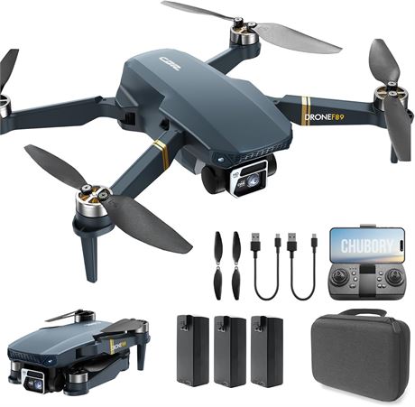 4K Camera Drone for Adults: Long-Range Foldable Quadcopter, 60+ Min Flight