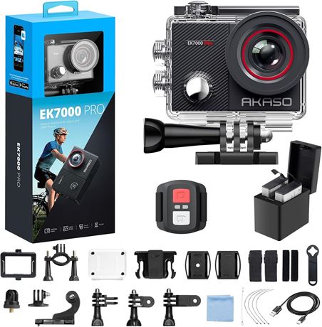 AKASO EK7000 Pro 4K Action Camera Touch Screen Waterproof