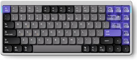 NuPhy Air75 Clavier magn tique filaire, 84 touches, 75% HotSwap Hall Jade
