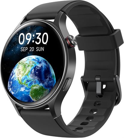 Fitpolo Smart Watch AMOLED 3.3cm, SpO2, HR, Sleep Tracker, Bluetooth Calls