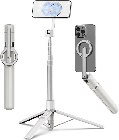 TONEOF trépied selfie magnétique 68" avec télécommande rechargeable