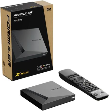 Formuler Z11 Pro Max 4K Android 11 Dual Band 5G LAN 4G RAM 32G IR1