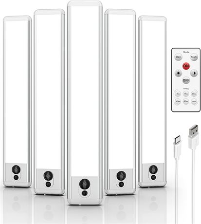 EZVALO Éclairage Placard LED Sans Fil USB Détecteur Mouvement x5
