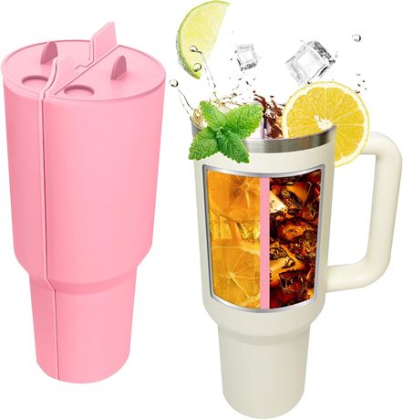 Stanley Cup 40oz 2-in-1 Silicone Drink Divider