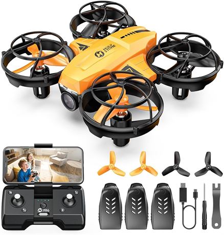 Holy Stone HS420 Mini Drone with 1080P HD FPV Camera, 3 Batteries, Case