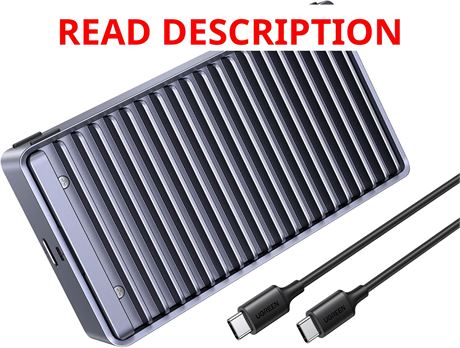 Boîtier UGREEN M.2 NVMe 40Gbps Dissipation Thermique