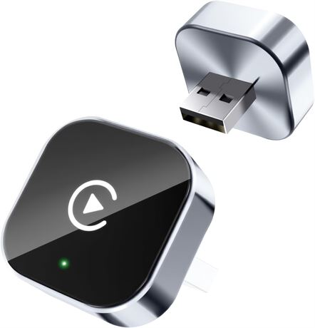 2026 Upgraded Wireless CarPlay Adapter - Fast Auto-Connect, Mini Plug & Play