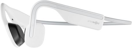 AfterShokz OpenMove Wireless Bone-Conduction Headset Bluetooth White