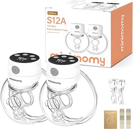 Wearable Hands-Free Electric Breast Pump   Double Portable, 3 Modes