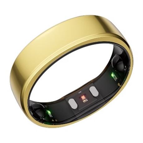 RingConn Gen 2 Smart Ring Sleep & Health Tracking Size 8 Gold