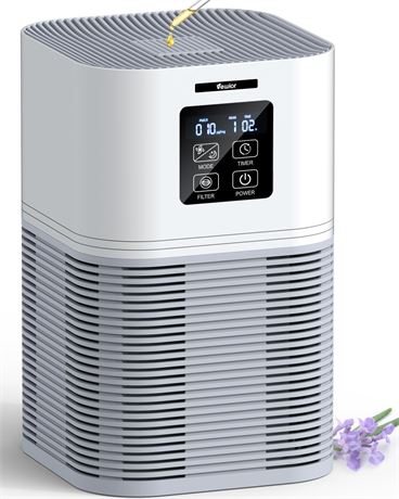 Purificateur d’Air VEWIOR HEPA H13 1200pi² 6 Minuteurs