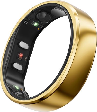 RingConn Gen 2 Anneau intelligent, 12j autonomie, taille 8 (dor ).