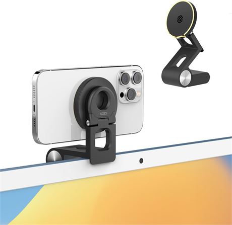 SODI Cont. Support cam ra  cran/iMac, aimant iPhone 12 15 et Mac Ventura