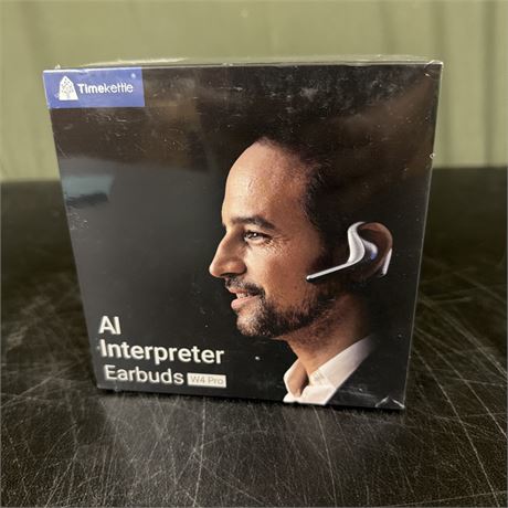 Timekettle W4 Pro AI Interpreter Earbuds W/ Charging Case | AQ2G-W4 Pro NEW