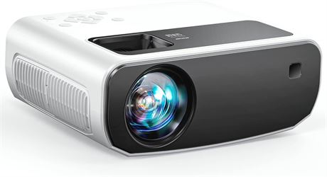 ELEPHAS Mini WiFi Projector for iPhone, 1080P HD Portable 200" Screen