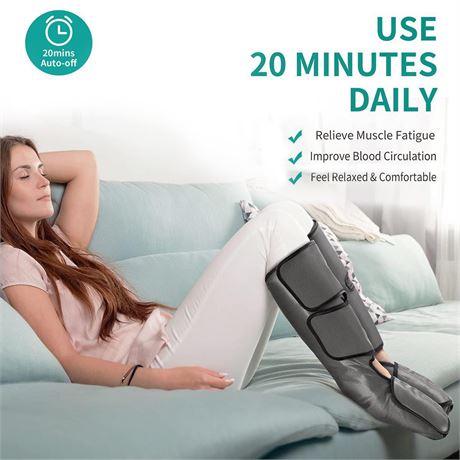 Nekteck Leg Massager With Air Compression