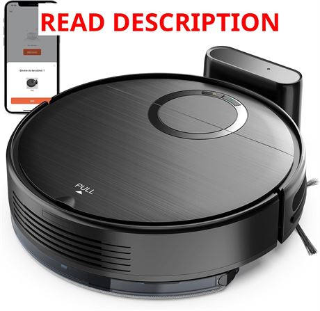 Robot Vacuum & Mop 2-in-1 for Pets: Strong Suction, Pet Hair, Auto-Recharge