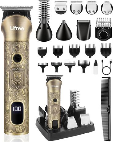 Ufree Beard Trimmer - Cordless Grooming Kit