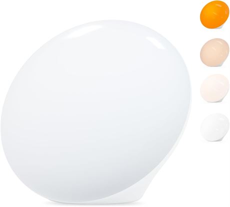 LASTAR Sun Lamp, 10,000 Lux, 4 C.T., 5 Brightness, 1H Timer, Touch Control