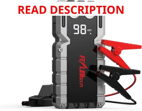 FLYLINKTECH 5000A Jump Starter 12V 18000mAh Portable Car Booster for 9L/8L