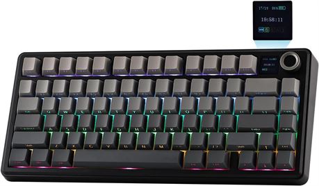 EPOMAKER X Aula F75 MAX Wireless Mechanical Keyboard, 75% Hot-Swappable