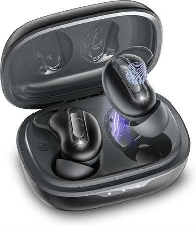 Sleep Earbuds, Mini ANC Wireless In-Ear Headphones, Bluetooth 5.4 ENC IPX7