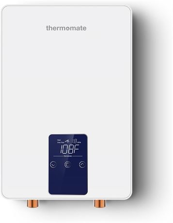 ThermoMate Tankless Water Heater 110-120V 4.5kW 37.5A CSA Hardwired 10 AWG