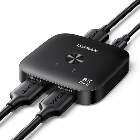 UGREEN commutateur HDMI 2.1 8K60 4K240 HDR10+ VRR