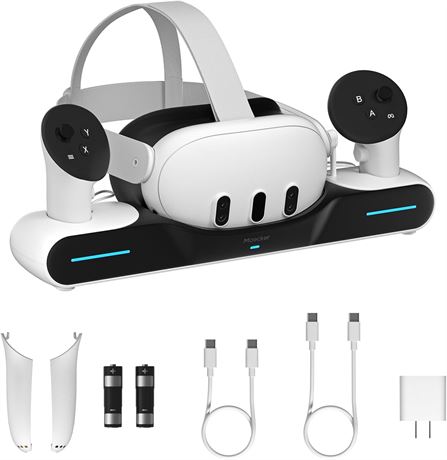 Station de Charge Magn tique Meta Quest 3 et Accessoires - Support