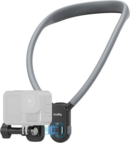 SMALLRIG Magnetic Neck Mount for Action Cameras with Quick Release
