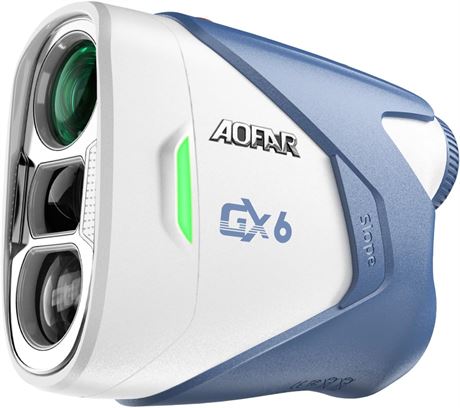 AOFAR GX6 Golf Rangefinder 1000Y Flag Lock Slope 7X Magnification