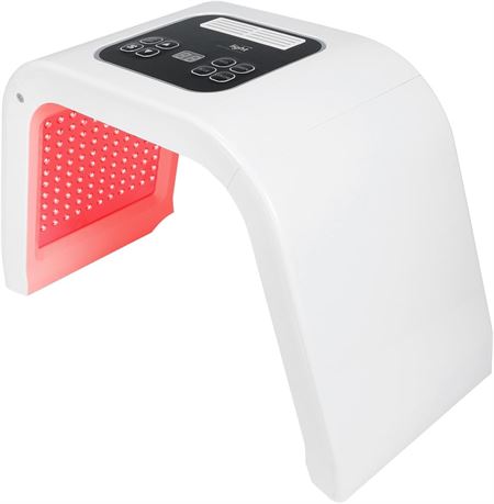 LED Face Red Light Therapy Mask, 7-Color LED Mask for Facial, Neck & Body