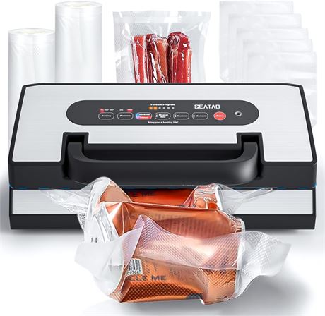 SEATAO Machine sous vide 90 kPa pour secs/humides, cutter et plateau