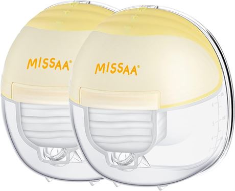 MISSAA Double Electric Wearable Breast Pump – Hands-Free