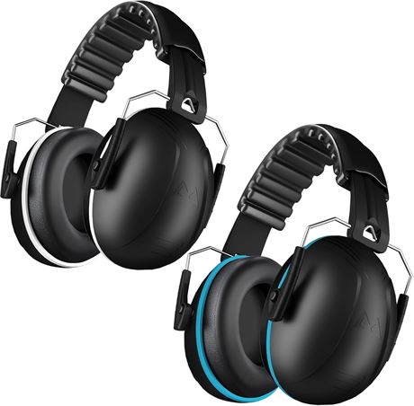 2-Pack Noise Reduction Safety Earmuffs SNR 35dB