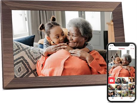Cadre photo num rique WiFi Frameo 10,1 pouces, 1280 800, IPS, 32 Go