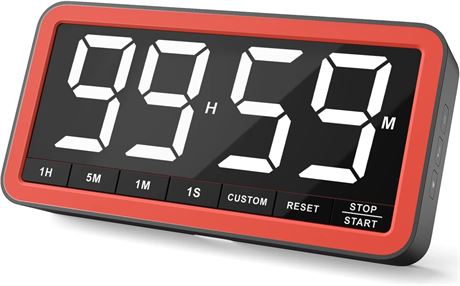 Minuteur VOCOO LED Magnétique Grand Écran Cuisine Classe